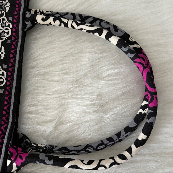 Vera Bradley Medium Tote in Canterberry Magenta Quilted - Picture 10 of 10